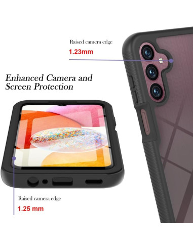 Samsung A55 5G Heltäckande Premium 3D Skal ThreeSixty