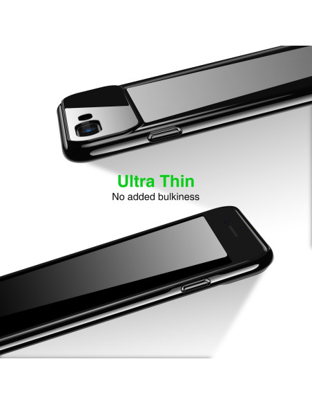 iPhone 8 Plus Ultratunnt Stötdämpande Skal Blanc