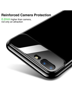 iPhone 8 Plus Ultratunnt Stötdämpande Skal Blanc