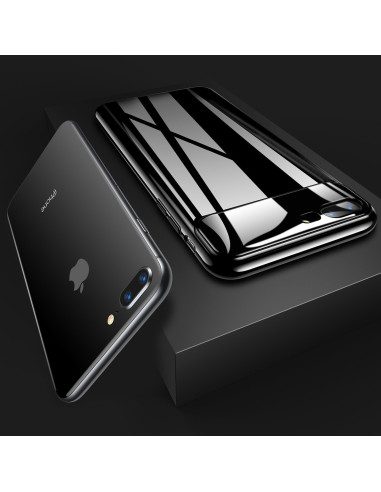 iPhone 8 Plus Ultratunnt Stötdämpande Skal Blanc