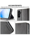 LC.IMEEKE Plånboksfodral Samsung A55 5G - Grå