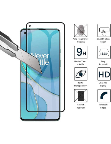 OnePlus Nord CE 2 Lite 5G Härdat Glas 0.26mm 2.5D 9H Fullframe