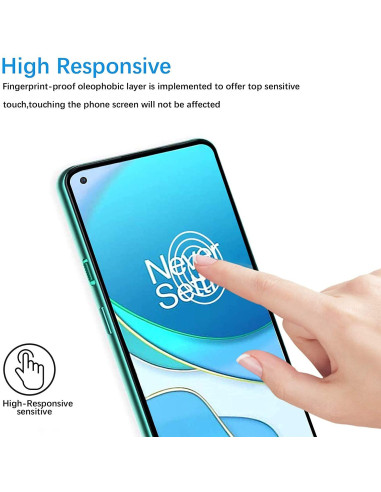OnePlus Nord CE 2 Lite 5G Härdat Glas 0.26mm 2.5D 9H Fullframe