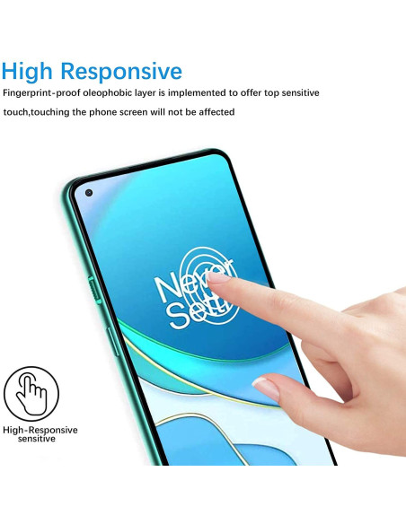 OnePlus Nord CE 2 Lite 5G Härdat Glas 0.26mm 2.5D 9H Fullframe