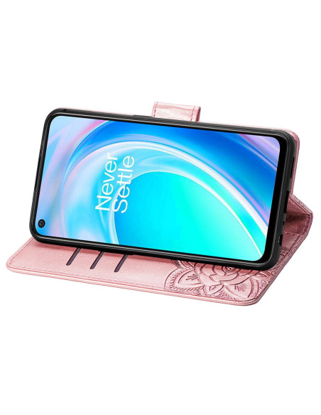 OnePlus Nord CE 2 Lite 5G Plånboksfodral PU-Läder 4-FACK Motiv Fjäril
