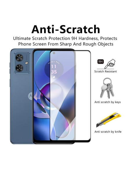 Motorola Moto G54 Härdat Glas 0.26mm 2.5D 9H Fullframe