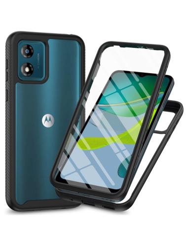 Motorola Moto E13 Heltäckande Premium 3D Skal ThreeSixty