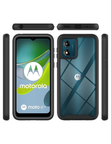 Motorola Moto E13 Heltäckande Premium 3D Skal ThreeSixty