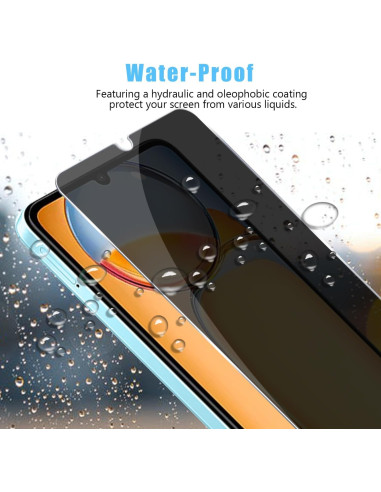 Xiaomi Redmi 13C 4G Privacy Härdat glas 0.26mm 2.5D 9H