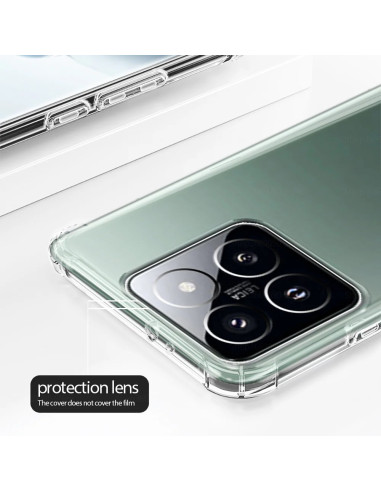 Xiaomi 14 Stöttåligt Skal med Förstärkta Hörn