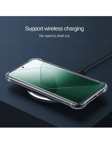 Xiaomi 14 Stöttåligt Skal med Förstärkta Hörn