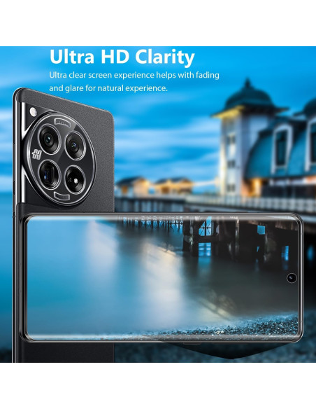 Oneplus 12 Härdat Glas 0.26mm 3D 9H Fullframe
