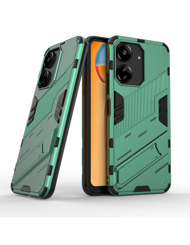 Xiaomi Redmi 13C 4G Stöttåligt Skal med Kickstand ThinArmor V2 - Grön