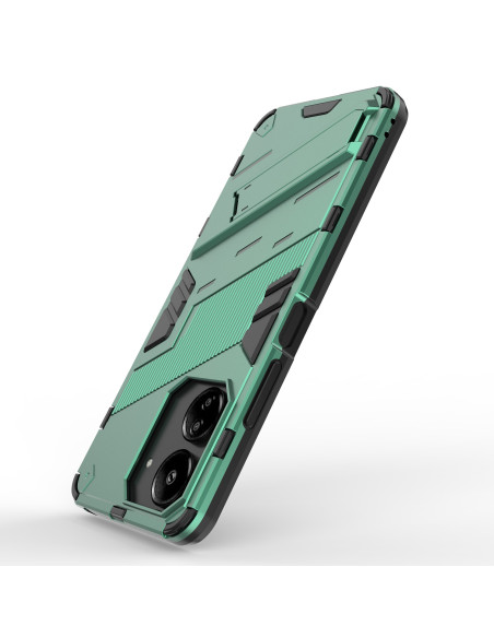 Xiaomi Redmi 13C 4G Stöttåligt Skal med Kickstand ThinArmor V2 - Grön