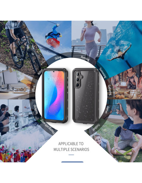 Samsung A55 5G Heltäckande Vattentät Premium Skal - 2m