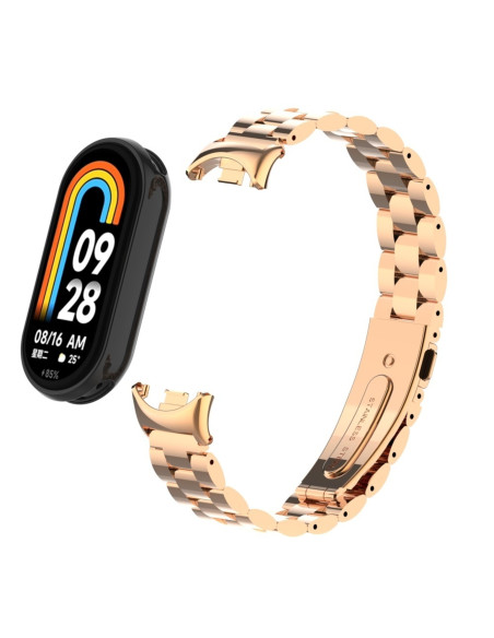 Metallarmband Xiaomi Mi Smart Band 8 - Roséguld